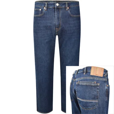 Paul Smith Relaxed Taper Jeans Dark Wash Blue