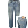 Paul Smith Relaxed Taper Jeans Mid Wash Blue