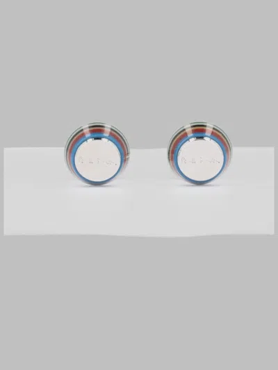 PAUL SMITH PAUL SMITH RESIN-PLATED COPPER & ZINC CUFFLINKS