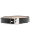 Paul Smith Men Signature Stripe Reversbile Belt In Black