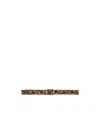 Paul Smith Brown Reversible Plaited Leather Belt In Multicolor