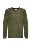 Paul Smith Ribbed Sweater In Green