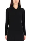 Paul Smith Midi Knitwear With Side Zipper And V Neck In Multi