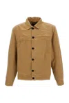 Paul Smith Button-up Overshirt In Brown