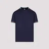 Paul Smith Cotton T-shirt In Dk Navy