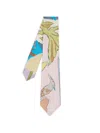 Paul Smith River Collage-print Tie In Multi