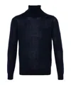 Paul Smith Turtleneck Wool Sweater In Black