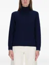 Paul Smith Roll-neck Sweater In Blue
