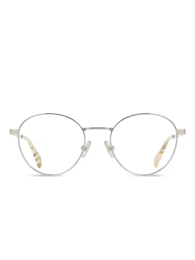 Paul Smith Round-frame Glasses In Silver