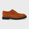 Paul Smith Count Suede Brogues In Brown