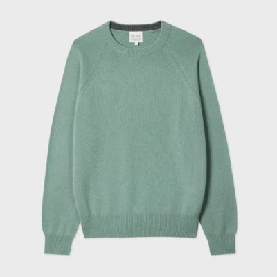 Paul Smith Sage Green Cashmere Crew Neck Sweater