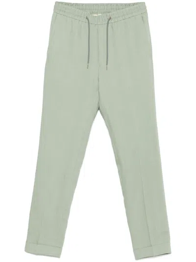 PAUL SMITH SAGE GREEN DRAWSTRING PANT