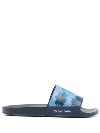 Paul Smith Sandals In Blue