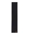 Paul Smith Scarf With Artist Stripe Detail In Black