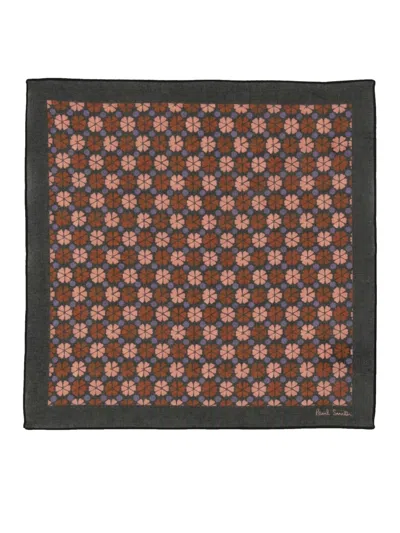 PAUL SMITH SCARF WITH PRINT