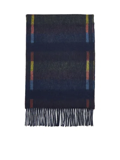 Paul Smith Scarf In Blue