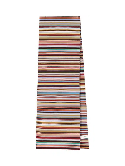 Paul Smith Scarfs In Multicolour