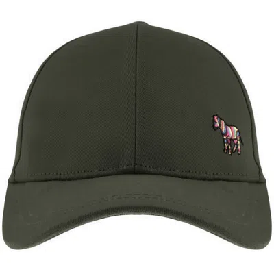 Paul Smith Seasonal Zebra Baseball Cap Green