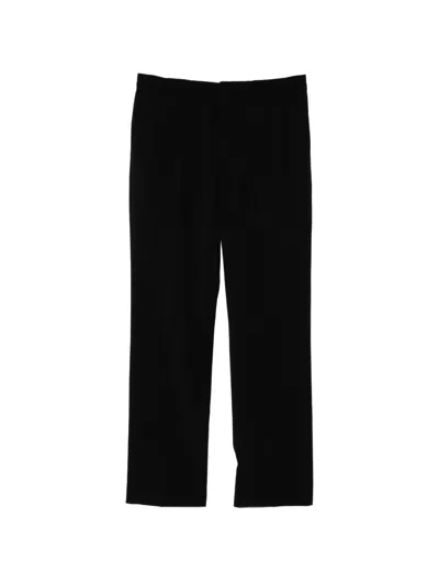 Paul Smith Seersucker Trousers In Black