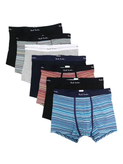 Paul Smith Set Of 7 Boxers In Multi