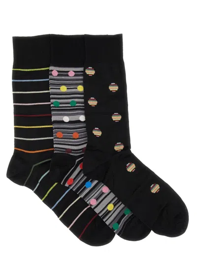 PAUL SMITH SET OF THREE SOCKS