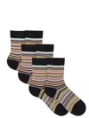 Paul Smith Set Of Three Socks In Multicolour