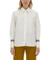 Paul Smith Collared Cotton Shirt With Long Sleeves