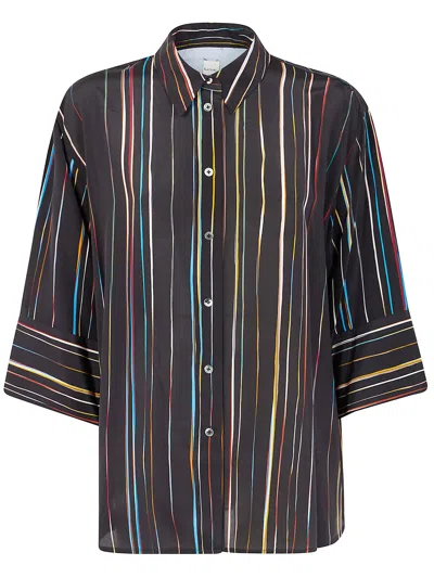 PAUL SMITH SHIRT,W1R370BT11135 49 DARK NAVY