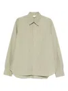 Paul Smith Topstitching Buttoned Shirt In Green