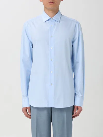 Paul Smith Shirt  Men Color Gnawed Blue