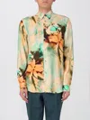 Paul Smith Beige Floral Silk Shirt