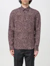 Paul Smith Shirt In Rose-pink Viscose In Pink