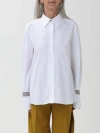 Paul Smith Collared Cotton Shirt With Long Sleeves In White