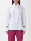 Paul Smith Collared Cotton Shirt With Long Sleeves In White