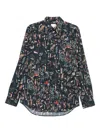 Paul Smith Animal-print Long-sleeved Shirt In Multi