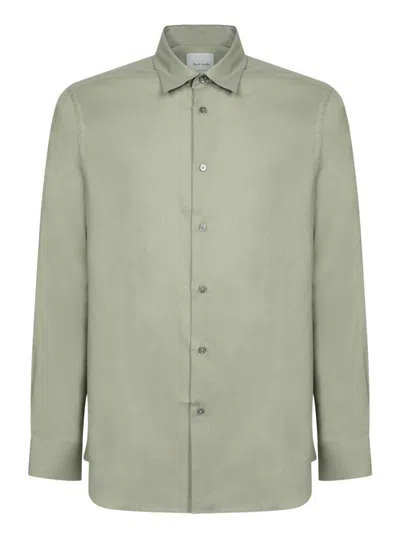 Paul Smith Green Lyocell Shirt