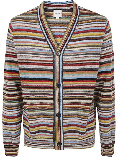 PAUL SMITH PAUL SMITH MENS CARDIGAN BUTTON THRO