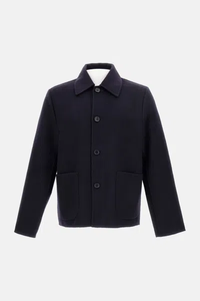 Paul Smith Short Coat In Blue