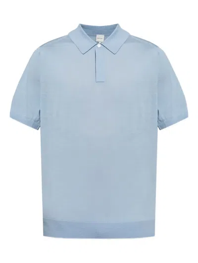 Paul Smith Short-sleeve Polo Shirt In Blue