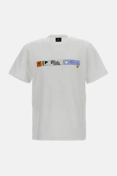 Paul Smith Short-sleeve T-shirt With Print In White