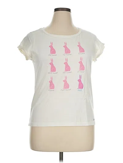 Pre-owned Paul Smith Short Sleeve T-shirt In Ivory