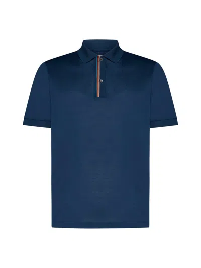 Paul Smith Short-sleeved Polo Shirt In Blue