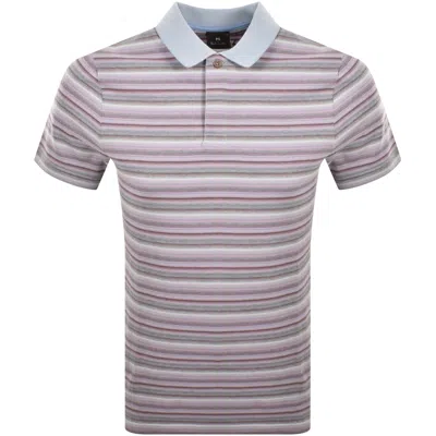 Paul Smith Short Sleeved Polo T Shirt Multi