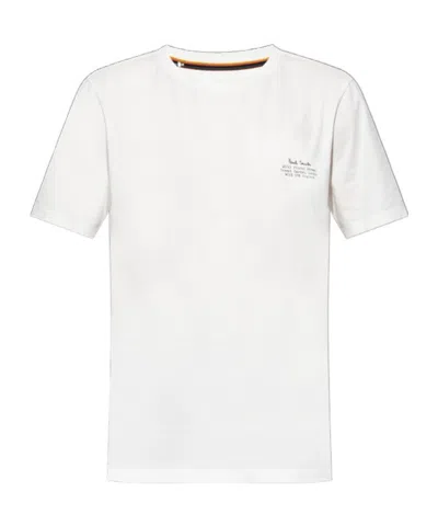PAUL SMITH PAUL SMITH LOGO PRINTED CREWNECK T-SHIRT