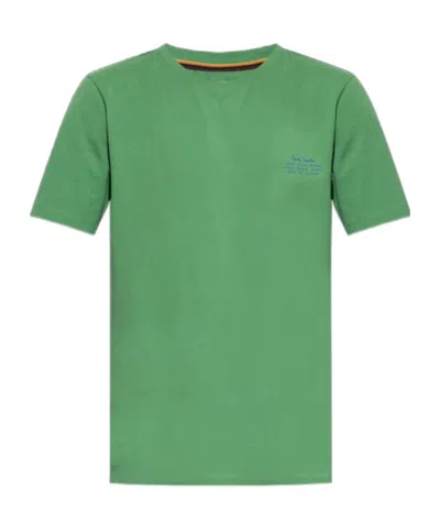 Paul Smith Short-sleeved T-shirt In Green