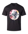 Paul Smith Skull T Shirt Black In Black