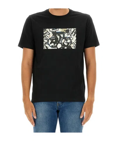 Paul Smith Short-sleeved T-shirt In Black
