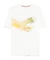 Paul Smith White 'leopard' Print T-shirt In White