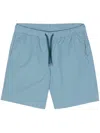 PAUL SMITH PAUL SMITH COTTON SHORTS WITH BACK PATCH POCKET