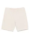 Paul Smith White Elastic Shorts In White